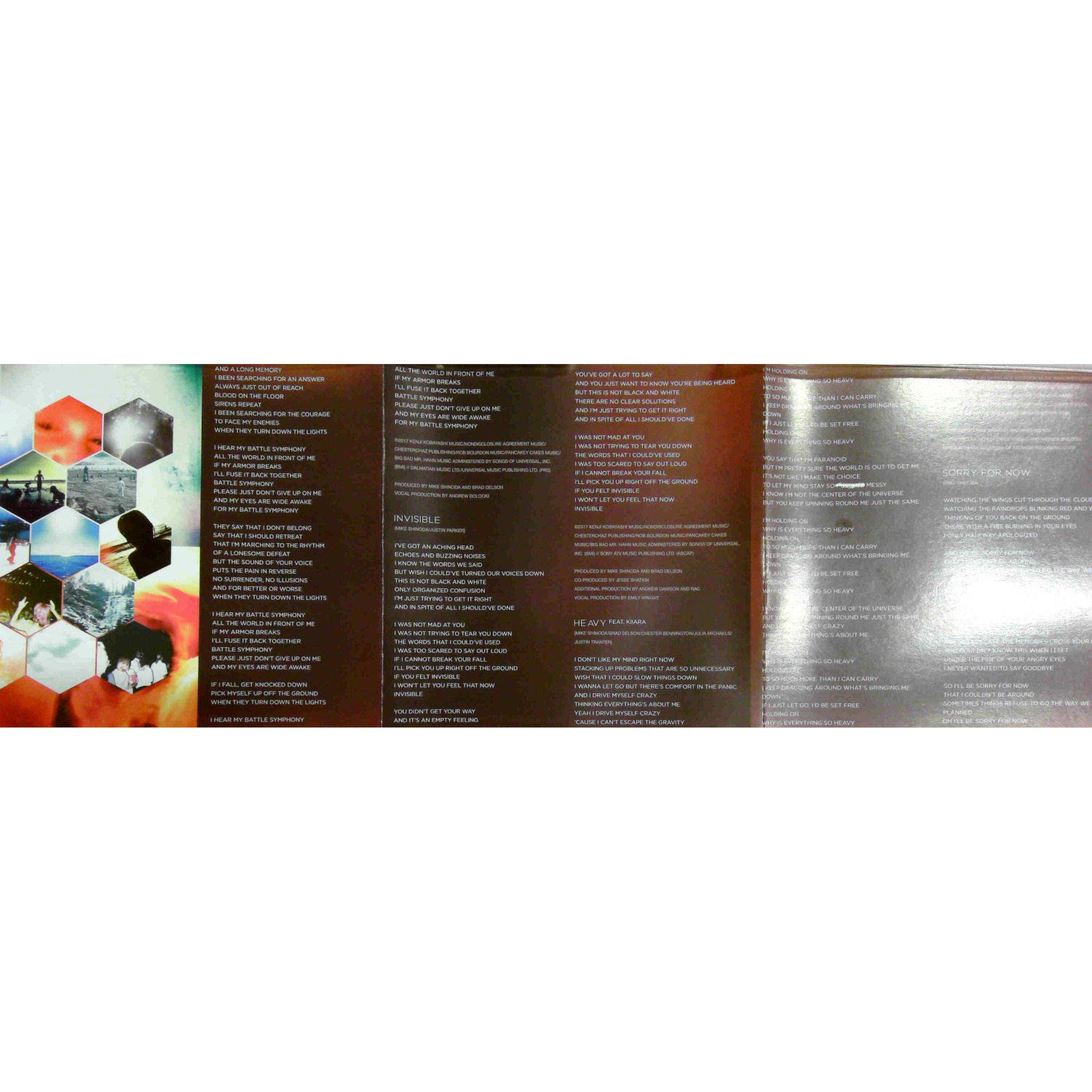 Inlay 2 Picture of CD - Linkin Park - One More Light